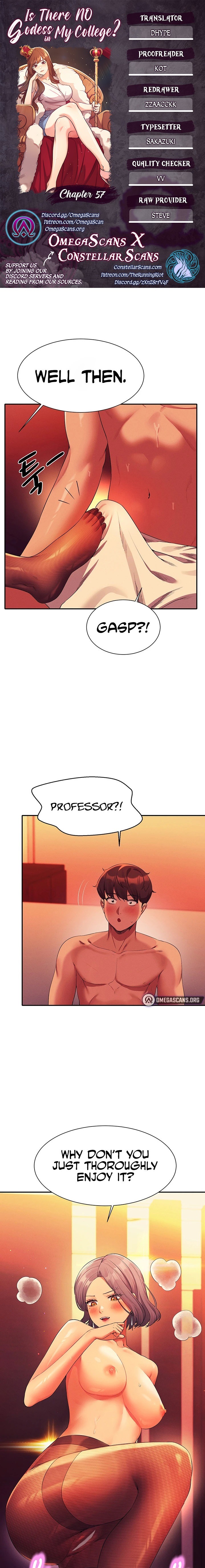 Is There No Goddess in My College? Chapter 57 - Page 1