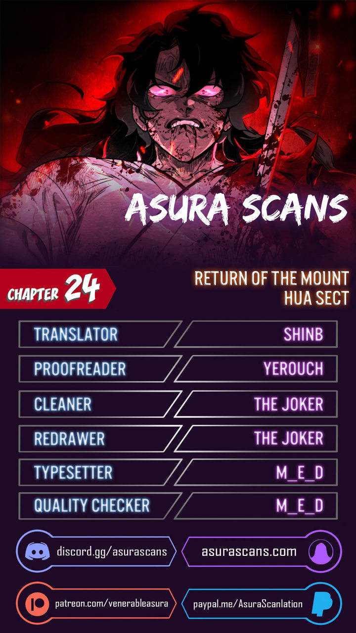 Return of the Mount Hua Sect Chapter 24 - Page 1