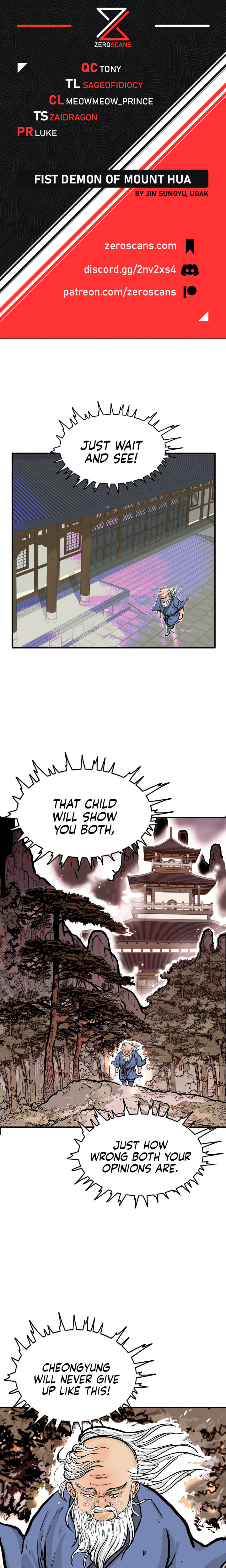 Fist demon of Mount Hua Chapter 10 - Page 1