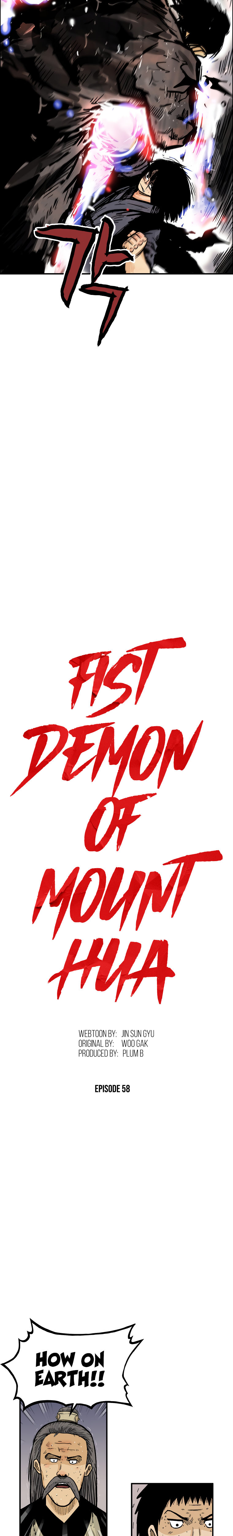 Fist demon of Mount Hua Chapter 58 - Page 2