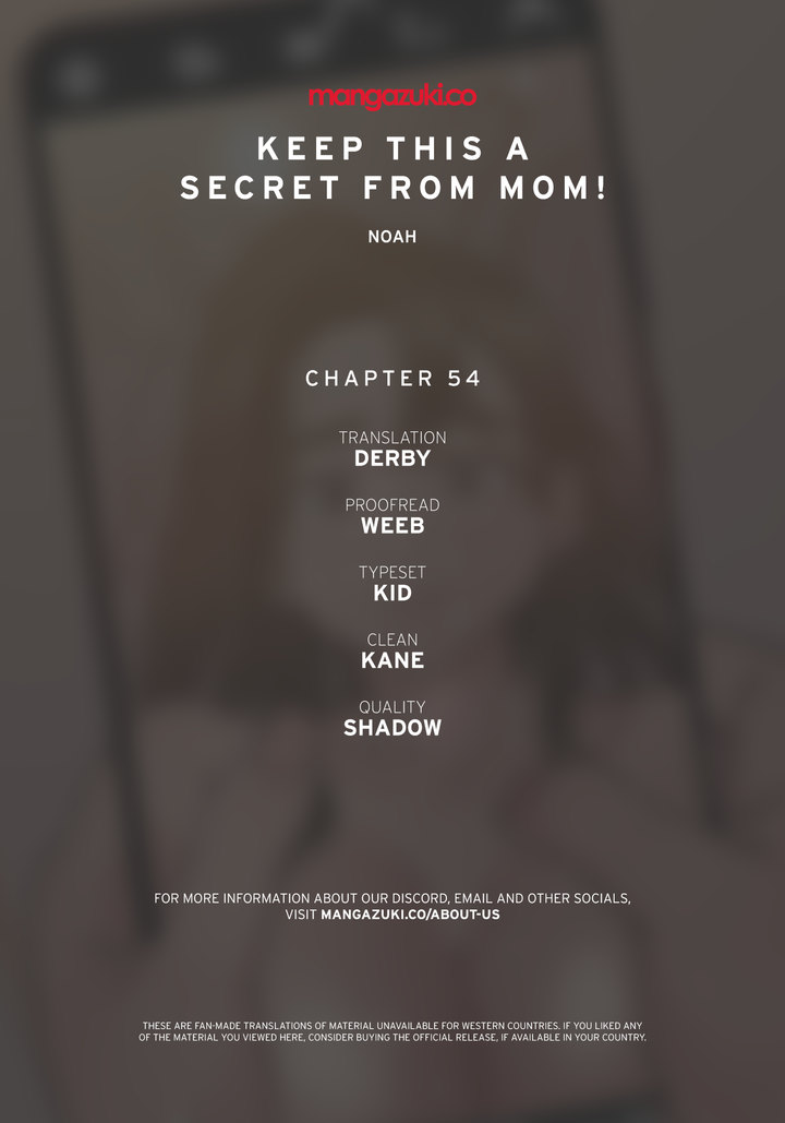 Keep it a secret from your mother! Chapter 54 - Page 1